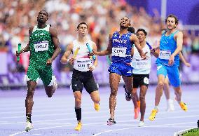 (PARIS2024) FRANCE-PARIS-OLY-ATHLETICS-4X400M RELAY-MEN