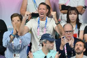 Paris 2024 - Monaco’s Princely Family Watches Tennis Table