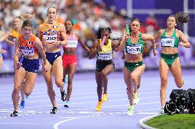 (PARIS2024) FRANCE-PARIS-OLY-ATHLETICS-4X400M RELAY-WOMEN