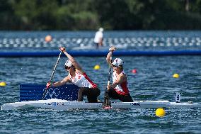 (PARIS2024) FRANCE-VAIRES-SUR-MARNE-OLY-CANOE SPRINT