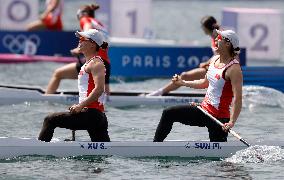 (PARIS2024) FRANCE-VAIRES-SUR-MARNE-OLY-CANOE SPRINT