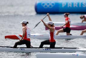 (PARIS2024) FRANCE-VAIRES-SUR-MARNE-OLY-CANOE SPRINT