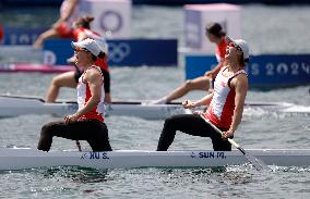 (PARIS2024) FRANCE-VAIRES-SUR-MARNE-OLY-CANOE SPRINT