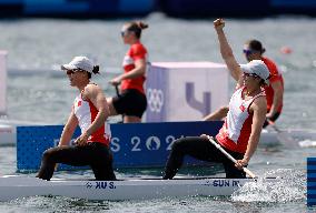 (PARIS2024) FRANCE-VAIRES-SUR-MARNE-OLY-CANOE SPRINT