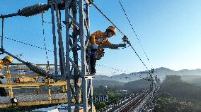 CHINA-GUANGXI-OUTDOOR WORKER-PROTECTIVE MEASURES (CN)