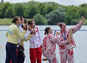 (PARIS2024) FRANCE-VAIRES-SUR-MARNE-OLY-CANOE SPRINT