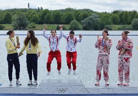 (PARIS2024) FRANCE-VAIRES-SUR-MARNE-OLY-CANOE SPRINT