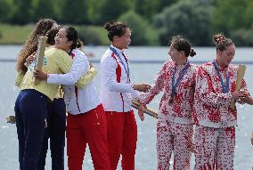 (PARIS2024) FRANCE-VAIRES-SUR-MARNE-OLY-CANOE SPRINT