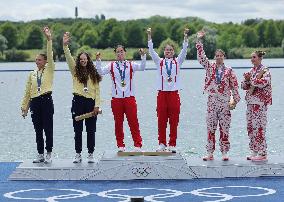 (PARIS2024) FRANCE-VAIRES-SUR-MARNE-OLY-CANOE SPRINT