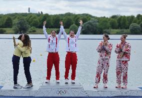 (PARIS2024) FRANCE-VAIRES-SUR-MARNE-OLY-CANOE SPRINT