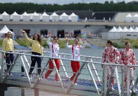 (PARIS2024) FRANCE-VAIRES-SUR-MARNE-OLY-CANOE SPRINT