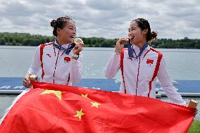 (PARIS2024) FRANCE-VAIRES-SUR-MARNE-OLY-CANOE SPRINT