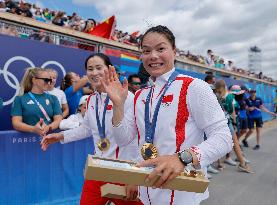 (PARIS2024) FRANCE-VAIRES-SUR-MARNE-OLY-CANOE SPRINT