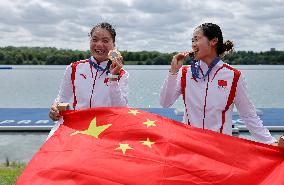 (PARIS2024) FRANCE-VAIRES-SUR-MARNE-OLY-CANOE SPRINT