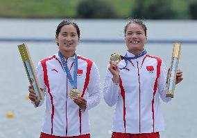 (PARIS2024) FRANCE-VAIRES-SUR-MARNE-OLY-CANOE SPRINT