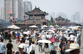 CHINA-SHAANXI-XI'AN-SUMMER-TOURISM (CN)