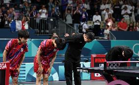 (PARIS2024)FRANCE-PARIS-OLY-TABLE TENNIS