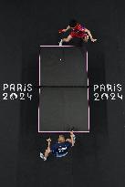 Paris 2024 - Table Tennis - Men's Team Bronze Medal Match