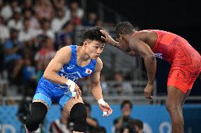 (PARIS2024) FRANCE-PARIS-OLY-WRESTLING