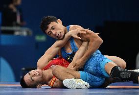 (PARIS2024) FRANCE-PARIS-OLY-WRESTLING