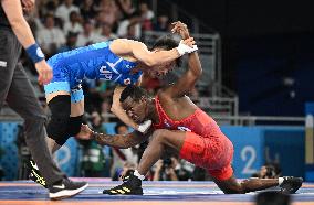 (PARIS2024) FRANCE-PARIS-OLY-WRESTLING