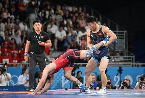 (PARIS2024) FRANCE-PARIS-OLY-WRESTLING