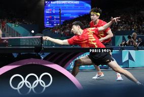 (PARIS2024)FRANCE-PARIS-OLY-TABLE TENNIS