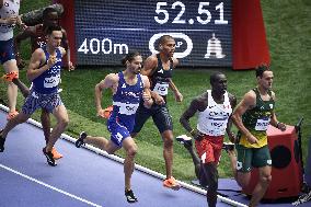 Paris 2024 - Athletics compete at Stade de France in Paris FA