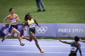 Paris 2024 - Athletics compete at Stade de France in Paris FA