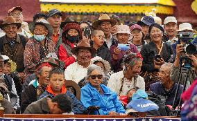 CHINA-XIZANG-SHOTON FESTIVAL-TIBETAN OPERA (CN)