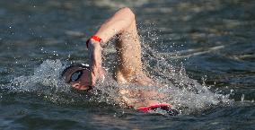 (PARIS2024)FRANCE-PARIS-OLY-MARATHON SWIMMING