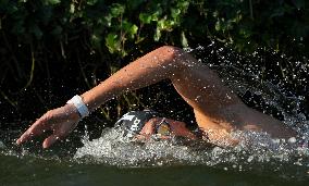 (PARIS2024)FRANCE-PARIS-OLY-MARATHON SWIMMING