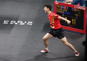 (PARIS2024)FRANCE-PARIS-OLY-TABLE TENNIS