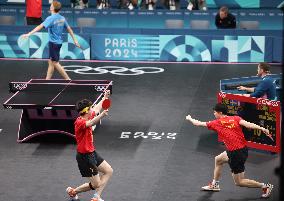 (PARIS2024)FRANCE-PARIS-OLY-TABLE TENNIS