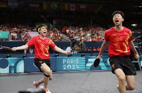 (PARIS2024)FRANCE-PARIS-OLY-TABLE TENNIS