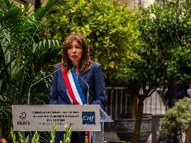 Commemoration of Rue des Rosiers Attack in Paris' Jewish Quarter