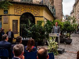 Commemoration of Rue des Rosiers Attack in Paris' Jewish Quarter