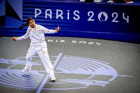 Paris 2024 - Breaking - India Sardjoe Competing