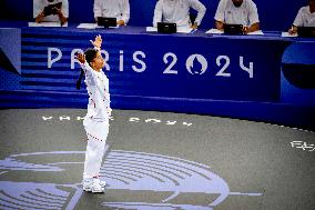 Paris 2024 - Breaking - India Sardjoe Competing