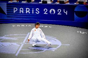 Paris 2024 - Breaking - India Sardjoe Competing