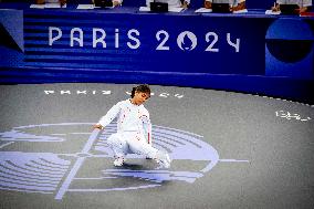 Paris 2024 - Breaking - India Sardjoe Competing