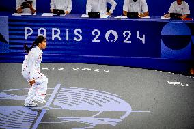 Paris 2024 - Breaking - India Sardjoe Competing