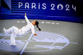 Paris 2024 - Breaking - India Sardjoe Competing