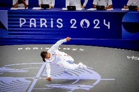 Paris 2024 - Breaking - India Sardjoe Competing