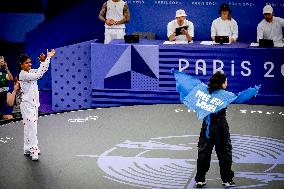 Paris 2024 - Breaking - India Sardjoe Competing