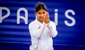 Paris 2024 - Breaking - India Sardjoe Competing