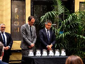 Commemoration of Rue des Rosiers Attack in Paris' Jewish Quarter