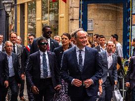 Commemoration of Rue des Rosiers Attack in Paris' Jewish Quarter