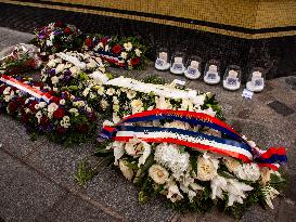 Commemoration of Rue des Rosiers Attack in Paris' Jewish Quarter