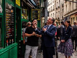 Commemoration of Rue des Rosiers Attack in Paris' Jewish Quarter